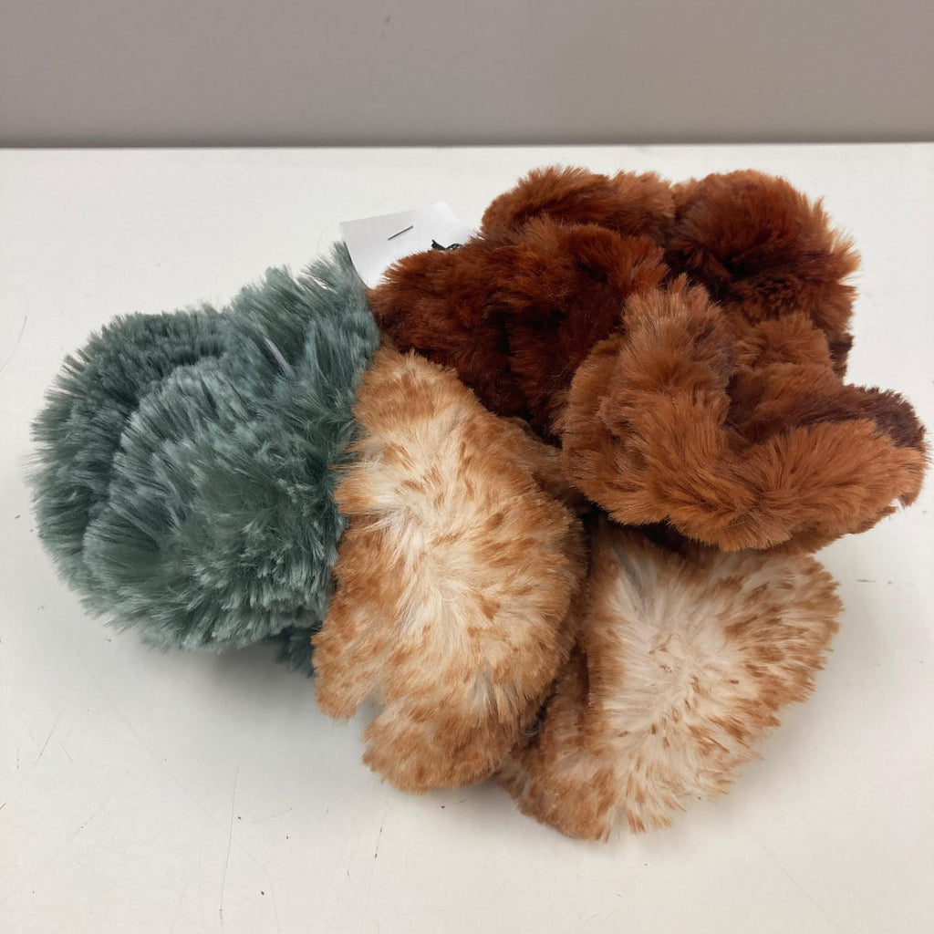 Ready to Ship 3-pack Scrunchies - Woodland Arctic Fox / Ivy Arctic