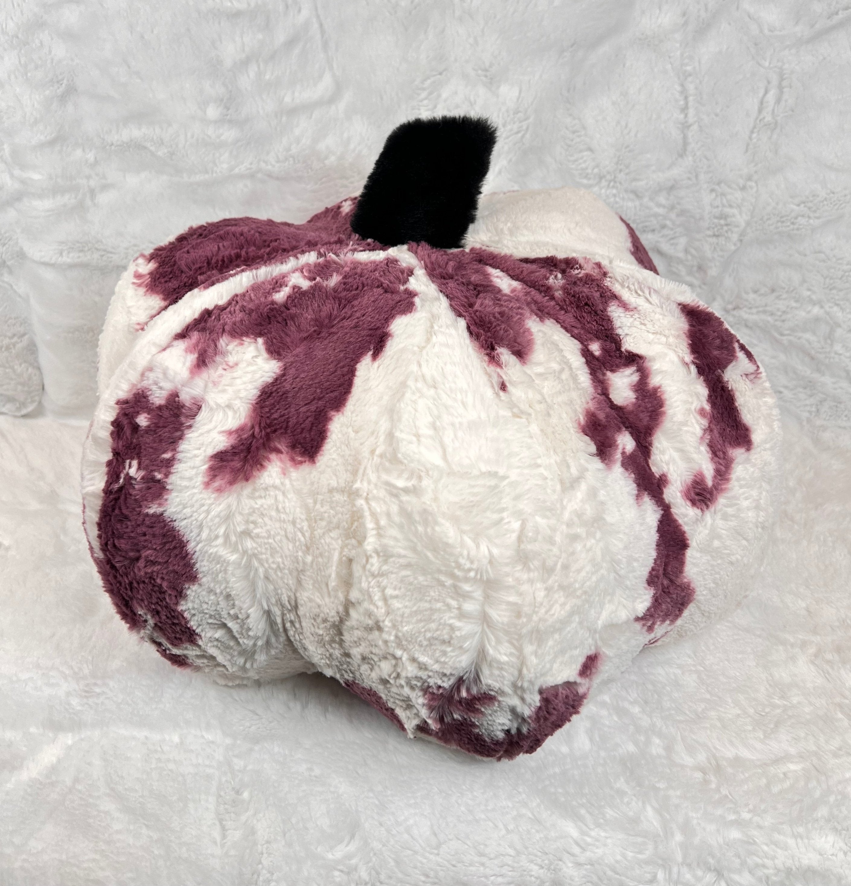 Ready to Ship! Sugar Plum Calf Pumpkin Stuffie Country Stitched
